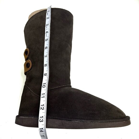 Emu Wool Zoe Women's Winter Boots Merino Wool Lining Gray Suede Size 8 W20221 - Picture 9 of 14